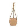 Planter hanging terracotta with rope Ø9.5x8.5cm Sand