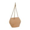 Terracotta hanging planter with rope Ø18x14.5cm Sand