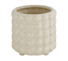Planter ceramic Ø13x13cm White