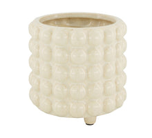 Planter ceramic Ø16x16cm White