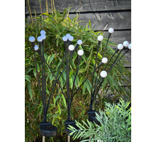 SOLAR STEKER 6 VUURVLIEGJES 7X69CM 6 LED WARM WIT