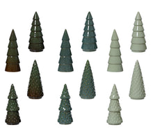 Boom porcelain 12 assorted khaki/turquoise/green D9 H21cm