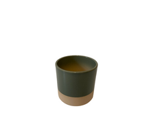 Cilinder Smooth Flowerpot Dusty Green 13cm