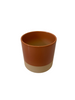Cilinder Smooth Flowerpot Terra 15cm