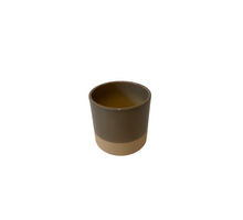 Cilinder Smooth Flowerpot Urban grey 13cm