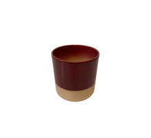 Cilinder Smooth Flowerpot Bordeaux 17cm