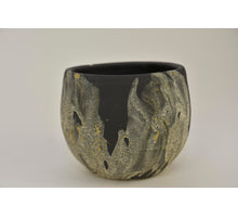 Pot Volcanic 14x12 Black