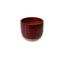 Sphere Smooth Flowerpot Bordeaux 17cm