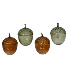 Opbergpot glas transparent 4ass assortie D.10.8cm x H.14.7cm
