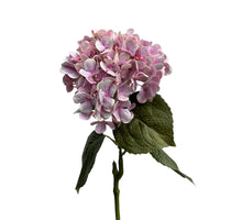hydrangea spray 75 cm real touch pink