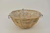 Hanging basket riet naturel D30 H15/58cm