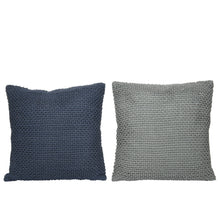 Cushion cotton 2 colors assorted L45 W45 H8 cm