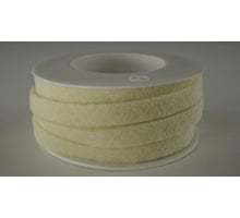 Rol viltband 10 mm x 5 mtr wit/ivory