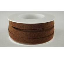 Rol viltband 10 mm x 5 mtr bruin