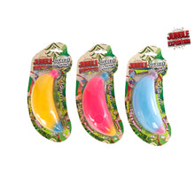 Jungle Expedition Banaan super stretch rainbow kleuren 14cm 3 assortie
