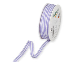 Rol Strip linten 10mm 35mtr lavender/white