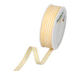 Roll of Strip ribbons 10mm 35mtr yellow/white