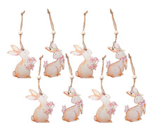 8 ST HOUTEN HAASJES-PRINT 5X7.5 HANGERS ASSORTI IN DOOSJE
