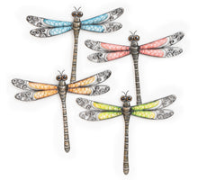 METALEN LIBELLE 33X27CM 4 ASSORTIE