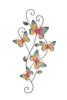 WANDDECO SET VLINDERS MET VLINDERPRINT 35X1,5X68CM