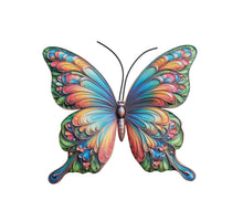 VLINDER WANDDECO METAAL 16.8X18CM