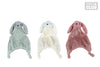 Mini Club knuffeldoekje konijn met knoopjes pluche 3 assortie 38cm