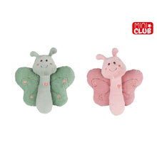 Mini Club vlinder pluche 2 assortie 33x32cm