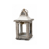 Lantern Alba L12 W12 H24cm Grey