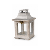 Lantern Alba L13 W11 H23.5cm Grey