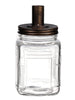 Kandelaar Cantrall d8/9.5xh18.5 cm helder glas