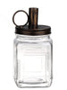 Kandelaar Cantrall d9.2/10xh20.5 cm helder glas