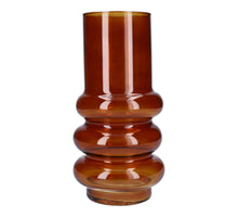 Glasvaas Tess D10/13.6xh27 cm Amber