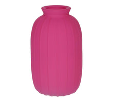 Glass bottle Carmen d4/7xh12 fuchsia matt