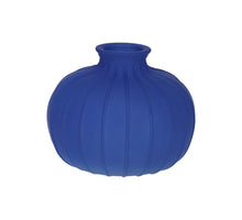 Glass bottle Carmen d4/10.5xh8.5 cobalt blue matt