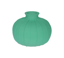 Glass bottle Carmen d4/10.5xh8.5 turquoise matt