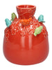 Bottle Birds d14xh16cm cherry