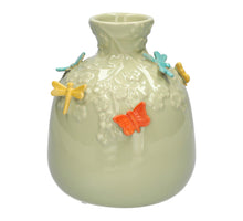Bottle Dragonfly d14xh16cm green