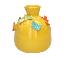 Bottle Dragonfly d14xh16cm yellow