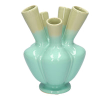 Vase Talia d15.5xh21cm green/l.blue