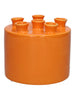 Vase Tulia d17xh14.3cm orange