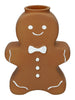 Vase Cookie2 11.5x5.3x15.2cm Brown Matt