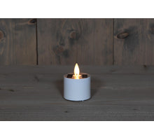 SOLAR BEWEGENDE VLAM THEELICHT WIT 5X6CM