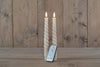 DINERKAARS B.O. 2ST IVOOR SWIRL WAX 23CM 3D LONT MET AFSTANDSBEDIENING 2X2AAA