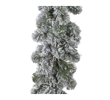 Imperial garland snowy indoor green/white dia30 L270 cm