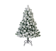 Imperial pine tree snowy green/white dia81 H120 cm