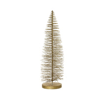 Brush tree inside gold D24 H100cm