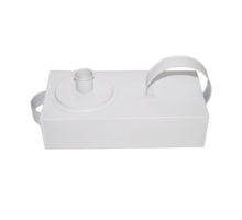Candle holder Masma 24x10x10cm Pure White