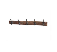 Coat Rack Copa 75x7x10cm Black/Natural