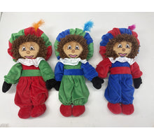 Piet 50cm 3 assortie velours - per stuk