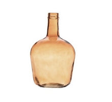 Fles glas ''Dame Jeanne'' 4L Ambre (h)30x(d)18cm
